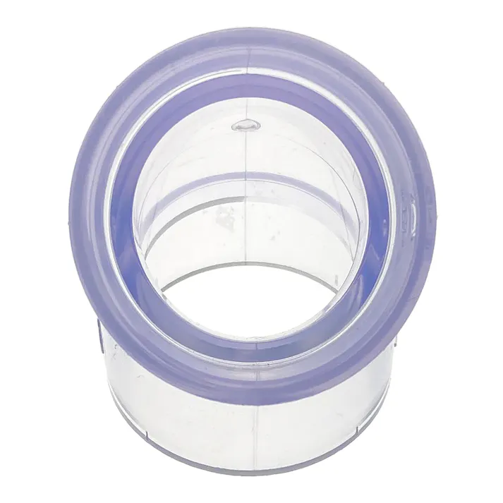 透明DA継手45度エルボ 45L30