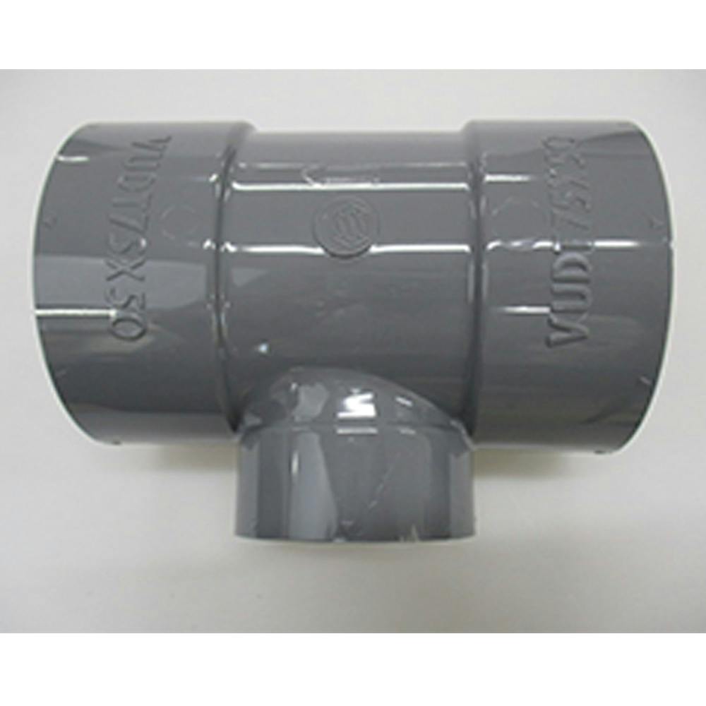 VUチーズ VU-T100×75 塩ビ給水管 VUチーズ VU-T100×75 塩ビ給水管