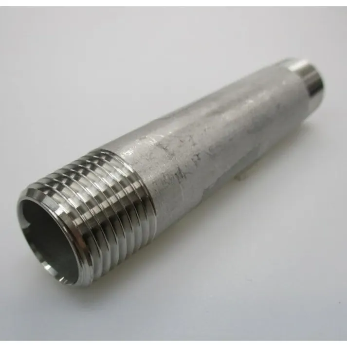 ステンロングニップル 3/8×100【別送品】