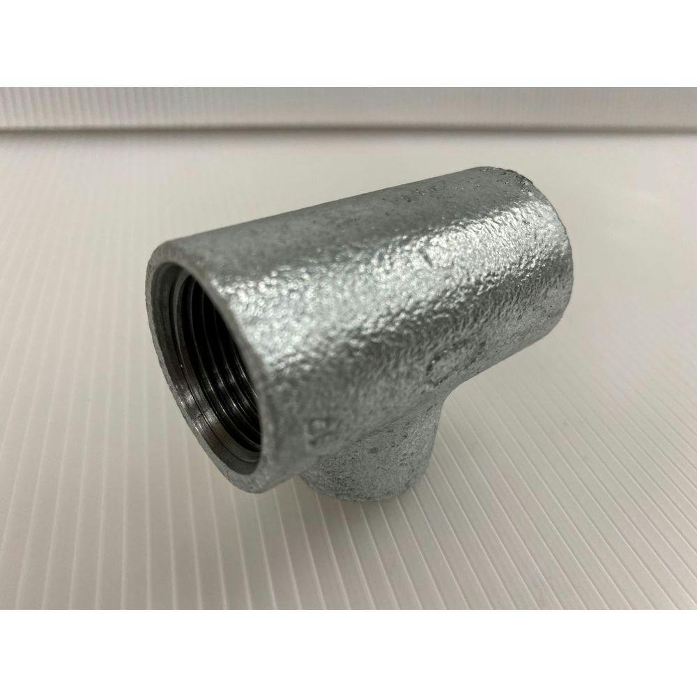 管継手 径違チーズRT1×3/8 鋼管・支持金具 管継手 径違チーズRT1×3/8 鋼管・支持金具