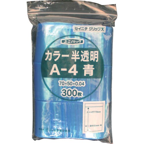 ユニパック A-4(1ケース/18000枚) 生産日本社(セイニチ)製/送料無料