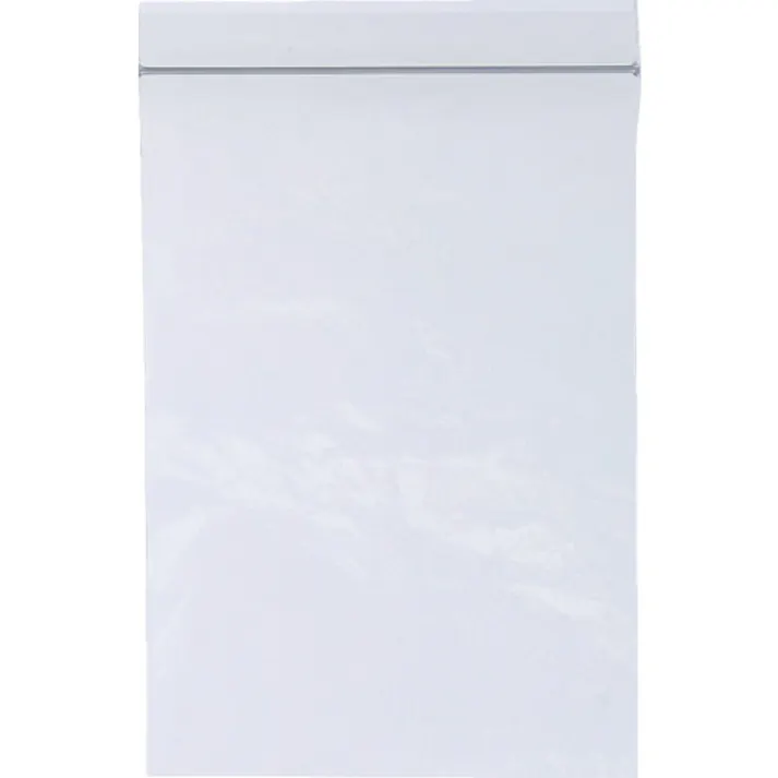 【CAINZ-DASH】生産日本社 チャック付ポリ袋 ユニパック(厚手) F-8 透明 縦170×横120×厚さ0.08mm 100枚入 F-8【別送品】