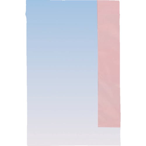 CAINZ-DASH】生産日本社 チャック付ポリ袋 ユニパック C－4 半透明赤