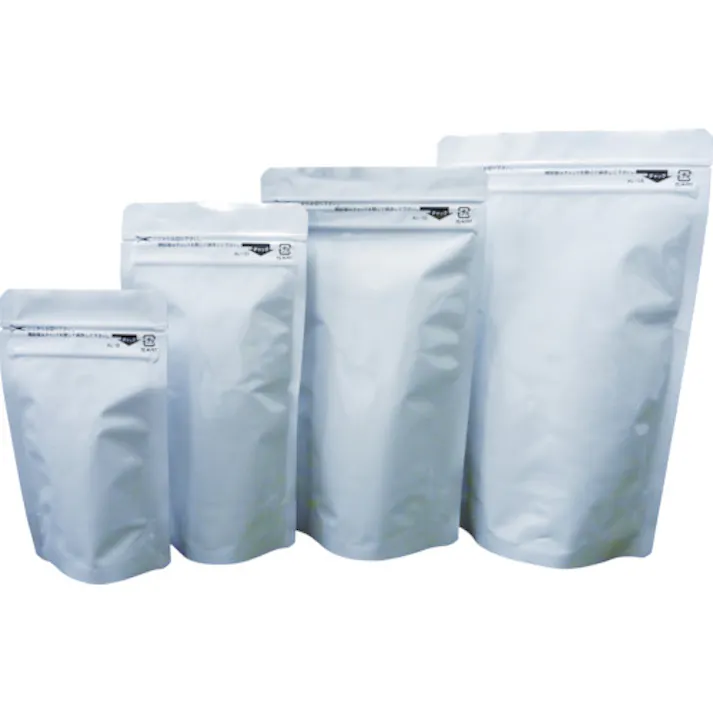 【CAINZ-DASH】生産日本社 「ラミジップ」 AL-12W アルミタイプ 白 180×120+35 (50枚入) AL-12W【別送品】