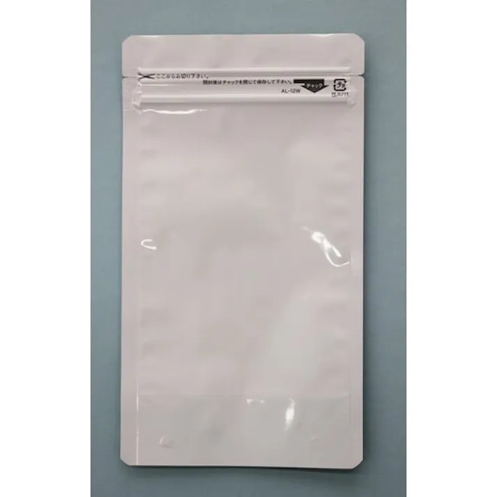 【CAINZ-DASH】生産日本社 「ラミジップ」 AL-12W アルミタイプ 白 180×120+35 (50枚入) AL-12W【別送品】