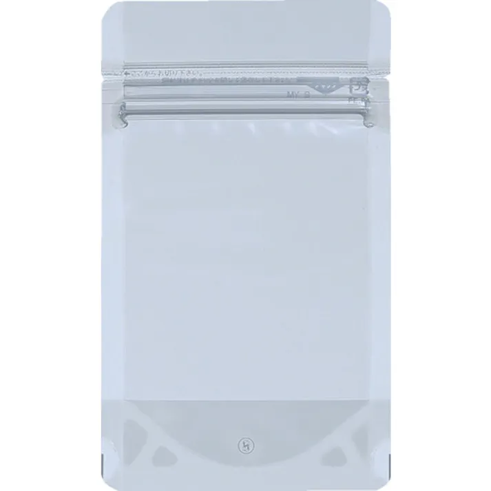 【CAINZ-DASH】生産日本社 チャック付ポリ袋 ラミジップ 簡単開封ナイロンタイプ 縦115×横90mm ガゼット幅28mm 50枚入 MY-9【別送品】