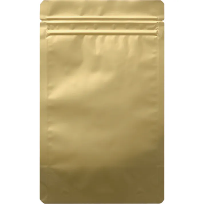 【CAINZ-DASH】生産日本社 「ラミジップ」 アルミカラースタンドタイプ 金 130×100+30 (50枚入) AL-1013GD【別送品】