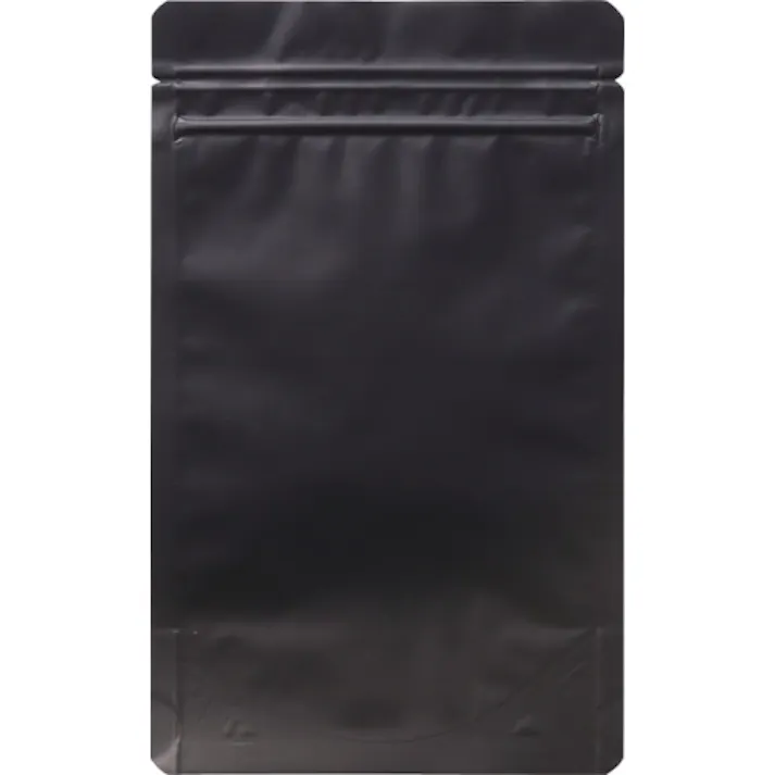 【CAINZ-DASH】生産日本社 「ラミジップ」 アルミカラースタンドタイプ 黒 130×100+30 (50枚入) AL-1013BK【別送品】