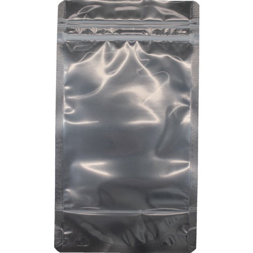 【CAINZ-DASH】生産日本社 チャック付ポリ袋　ラミジップ［［Ｒ下］］　片面透明バリアタイプ（スタンドタイプ）　縦１８０×横１２０ｍｍ　ガゼット幅３５ｍｍ　５０枚入り VCZ-12【別送品】