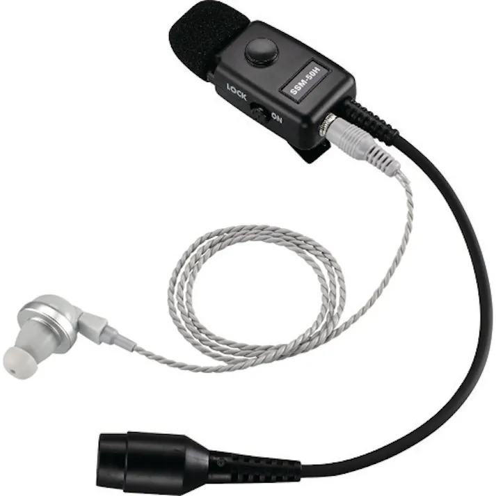 【CAINZ-DASH】八重洲無線 イヤホン付きタイピンマイク SSM-50H【別送品】