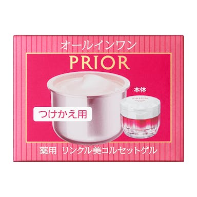 資生堂 プリオール 薬用 リンクル美コルセットゲル つけかえ用 90g