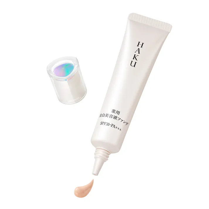 HAKU 薬用 美白美容液ファンデ ナチュラルベージュ SPF30 PA+++ 30g