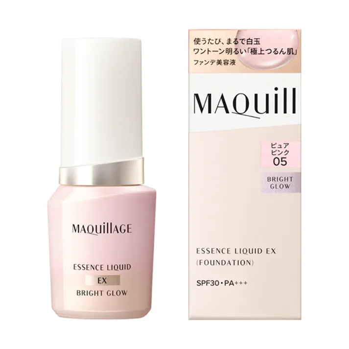 マキアージュ エッセンスリキッドEX ファンデーション ピュアピンク05 ブライトグロウ SPF30 PA+++