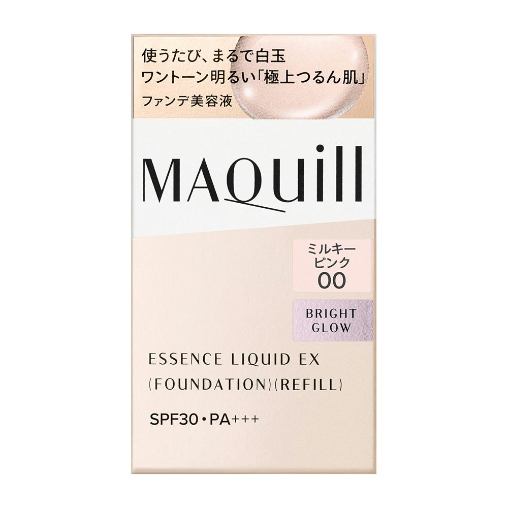 マキアージュ エッセンスリキッドEX ファンデーション レフィル ミルキーピンク00 ブライトグロウ SPF30 PA+++