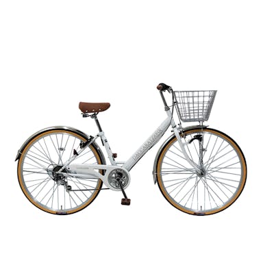 【自転車】《サイモト自転車》ダカラットゼフィール 27インチ G6 ホワイト