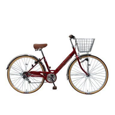【自転車】《サイモト自転車》ダカラットゼフィール 27インチ G6 ローズ