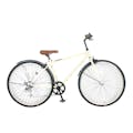 【自転車】《サイモト自転車》アーデル 700C 外装6段 オイスターホワイト(販売終了)