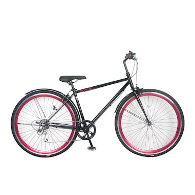 【自転車】《サイモト自転車》アーデル 700C 外装6段 ブラック