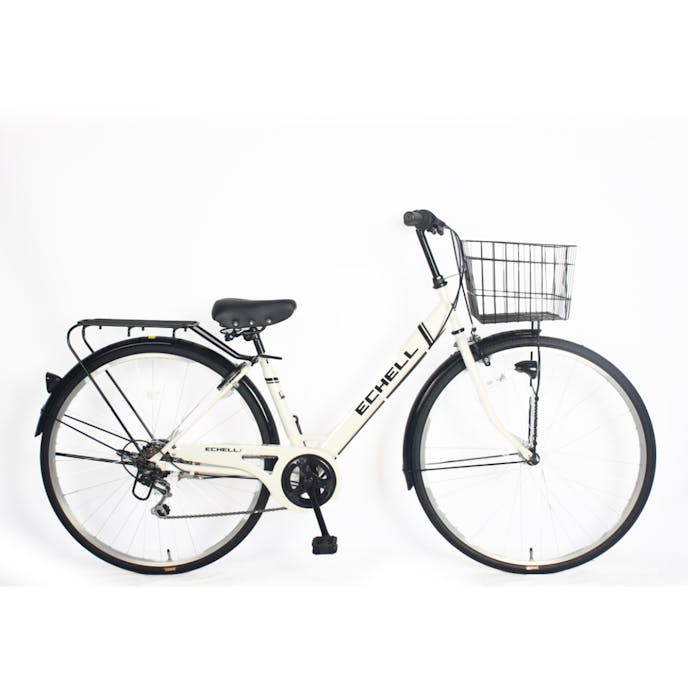 【自転車】《サイモト自転車》エシェール 27型 G6 ホワイト(販売終了)