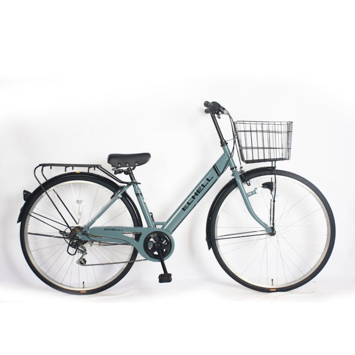 【自転車】《サイモト自転車》エシェール 27型 G6 グレー(販売終了)
