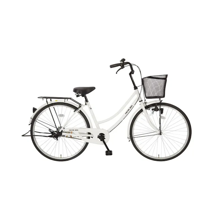 【自転車】パティオ軽快車 26インチ ホワイト