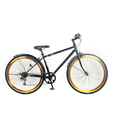 【自転車】《サイモト自転車》アーデル 700C G6 BK/GO