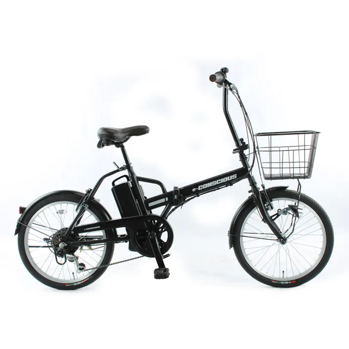 【自転車】電動アシスト自転車 20型 電動車イーコンシャス マットブラック