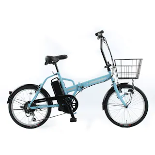 【自転車】電動アシスト自転車 20型 電動車イーコンシャス マットブルー