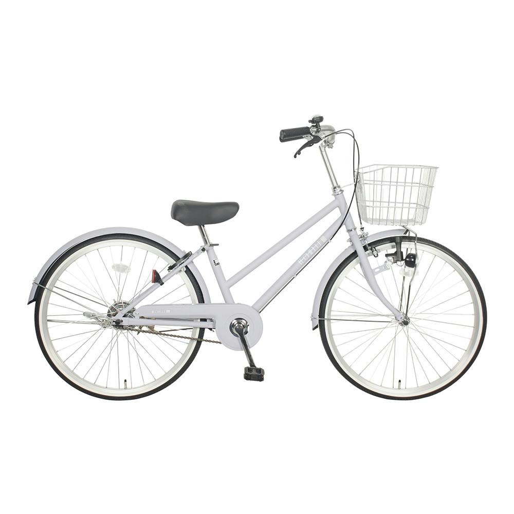 【自転車】エシェールジュニアシティー 24インチ ブルーグレー