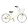 【自転車】エシェールジュニアシティー 24インチ アイボリー