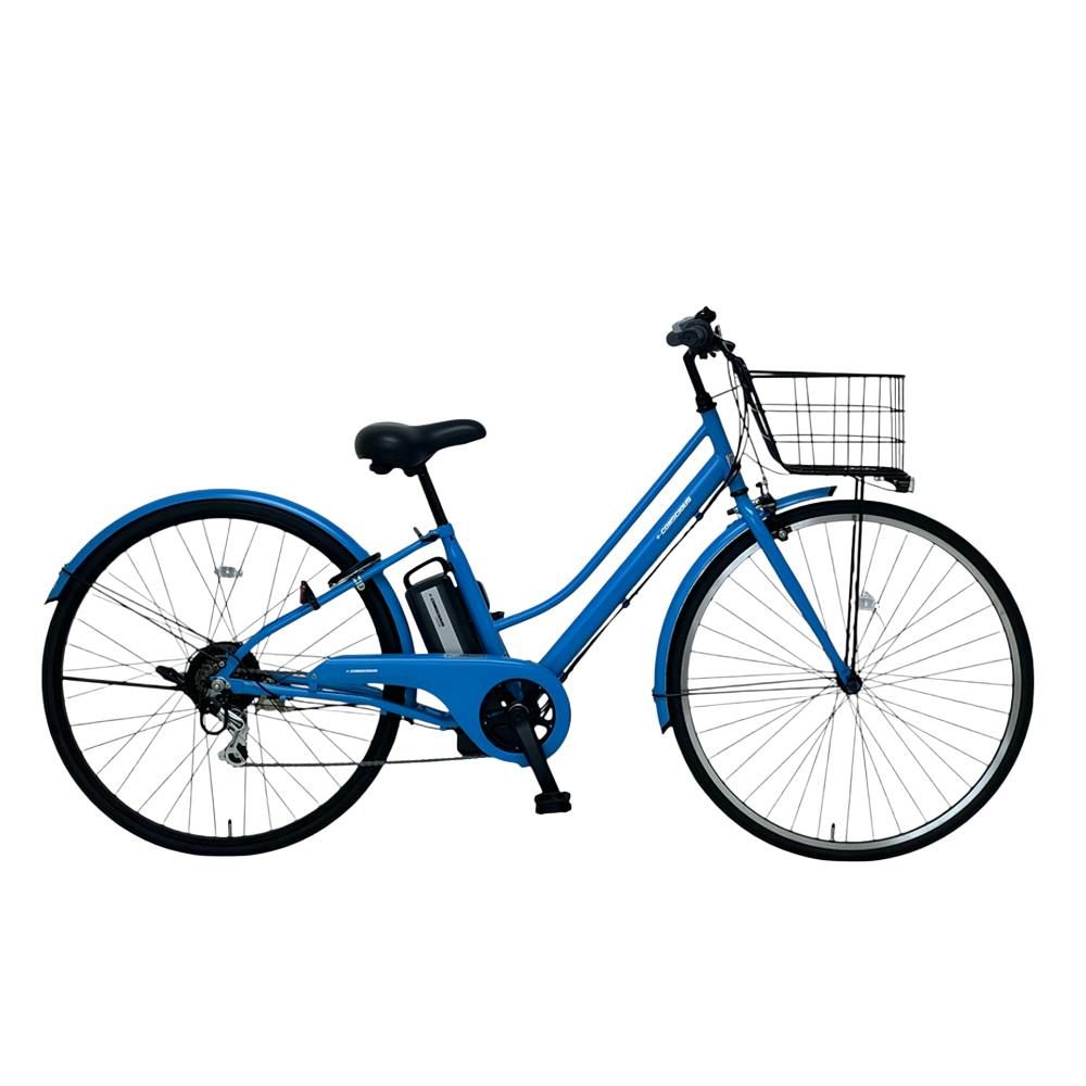 【自転車】電動アシスト自転車 e-CONSCIOUS イーコンシャス CITY シティ 27インチ 外装6段 マットブルー