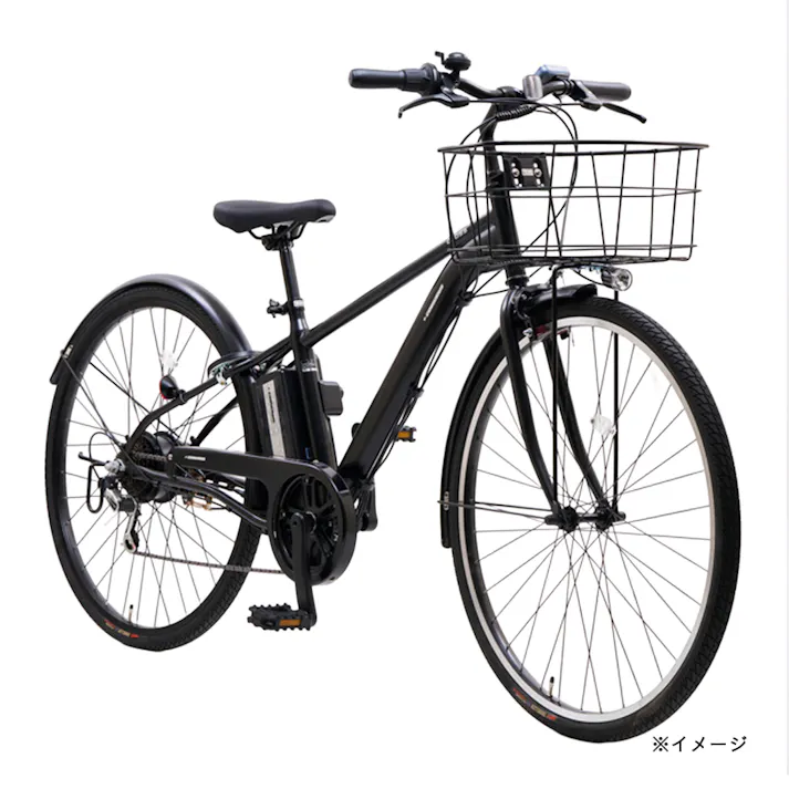 【自転車】25年モデル 電動アシスト自転車 e-CONSCIOUS イーコンシャス CROSS クロス 700 外装6段 マットブラック