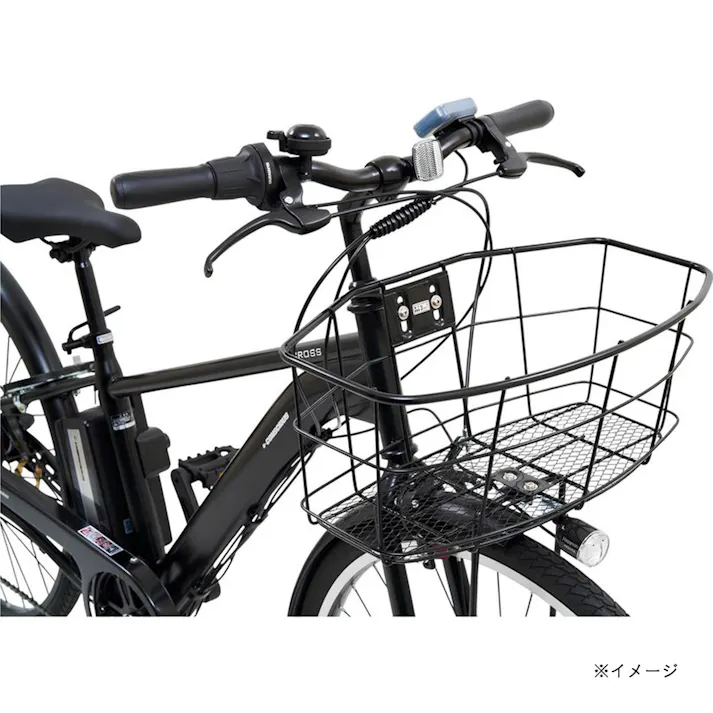 【自転車】電動アシスト自転車 e-CONSCIOUS イーコンシャス CROSS クロス 700×38C 外装6段 マットシルバー