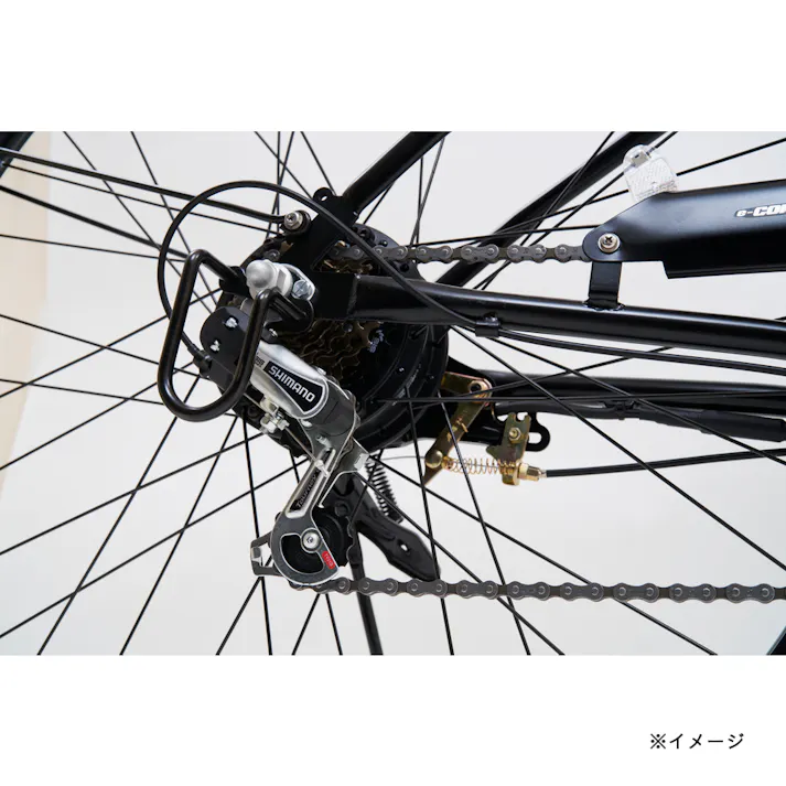 【自転車】電動アシスト自転車 e-CONSCIOUS イーコンシャス CROSS クロス 700×38C 外装6段 マットシルバー