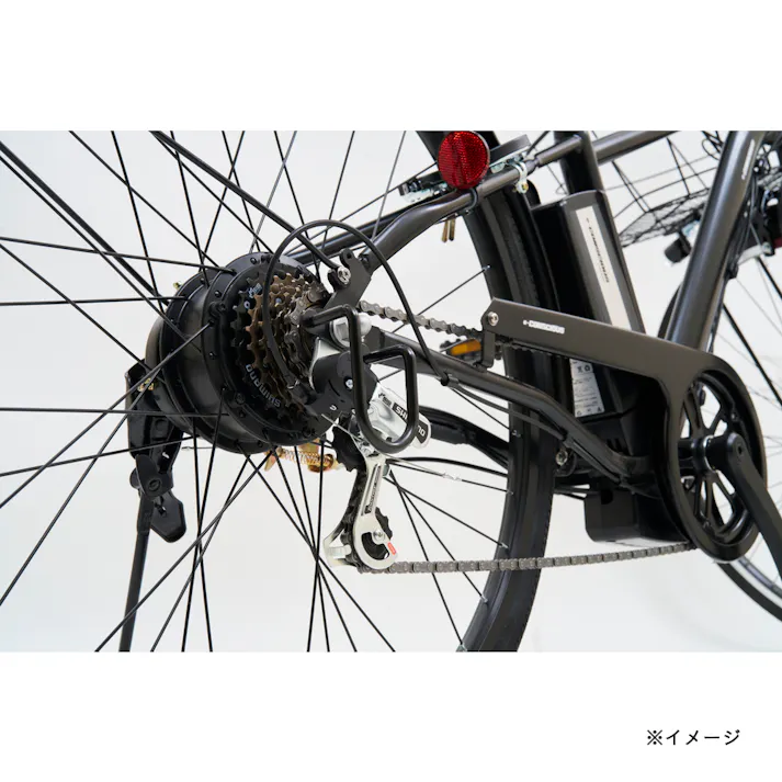 【自転車】電動アシスト自転車 e-CONSCIOUS イーコンシャス CROSS クロス 700×38C 外装6段 マットシルバー