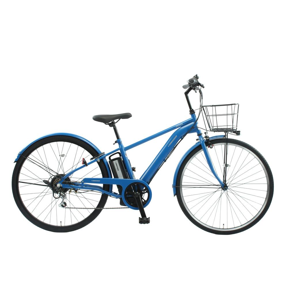 【自転車】電動アシスト自転車 e-CONSCIOUS イーコンシャス CROSS クロス 700×38C 外装6段 マットブルー