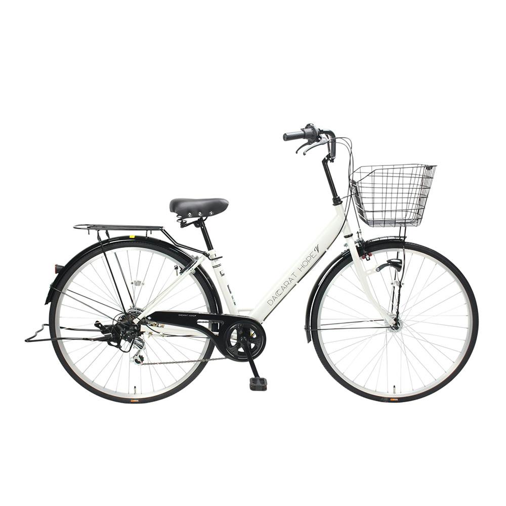 【自転車】ダカラットホープV 276 軽快 BAA-H 27インチ 外装6段 SGオリーブグレー