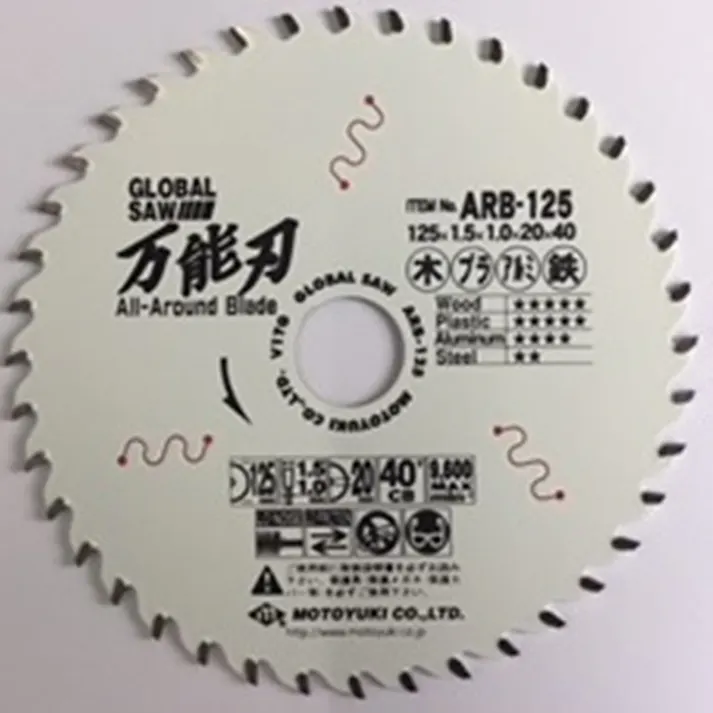 モトユキ グローバルソー万能刃 ARS-125