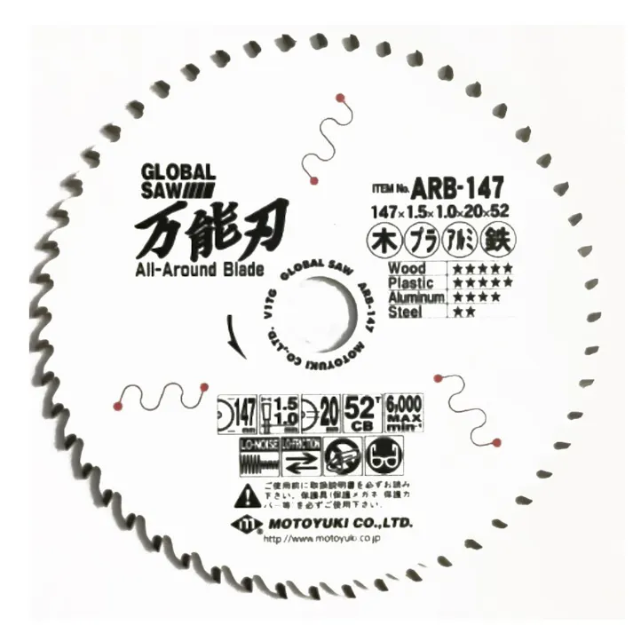 モトユキ グローバルソー万能刃 ARB-147