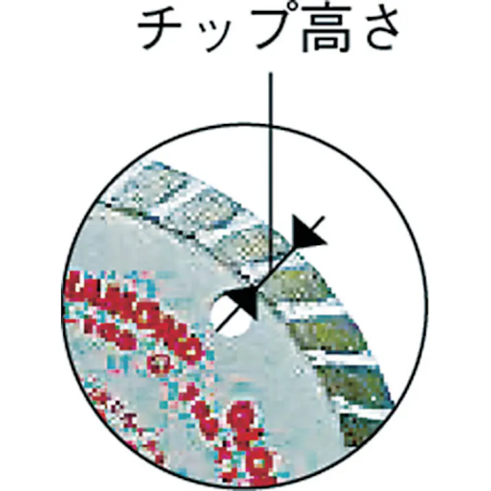 【CAINZ-DASH】モトユキ ダイヤモンドカッターウェーブ SC-105【別送品】