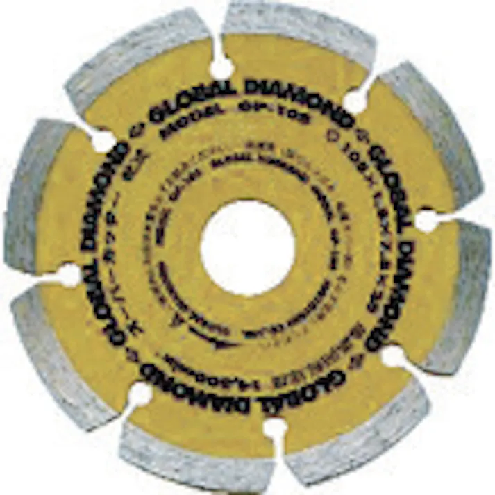 【CAINZ-DASH】モトユキ グローバルダイヤモンドSカッター105 GP-105【別送品】