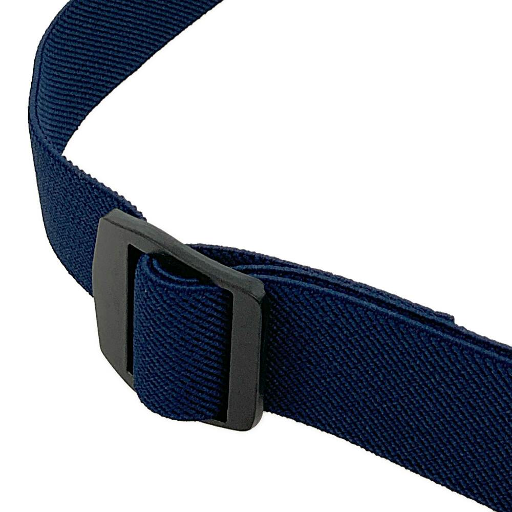 カジュアル＆ワーク ストレッチゴムベルト Bネイビー | 作業着・作業服