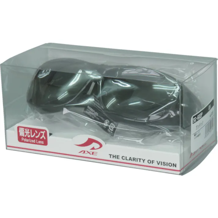 【CAINZ-DASH】アックス サングラス 偏光オーバーグラス SG-602P ガンメタリック SG-602P GM【別送品】