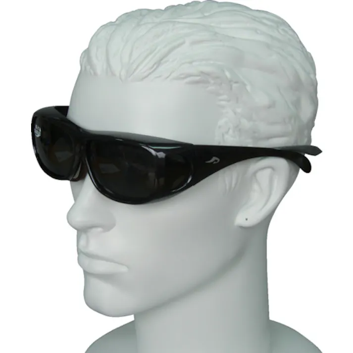 【CAINZ-DASH】アックス サングラス 偏光オーバーグラス SG-602P ガンメタリック SG-602P GM【別送品】