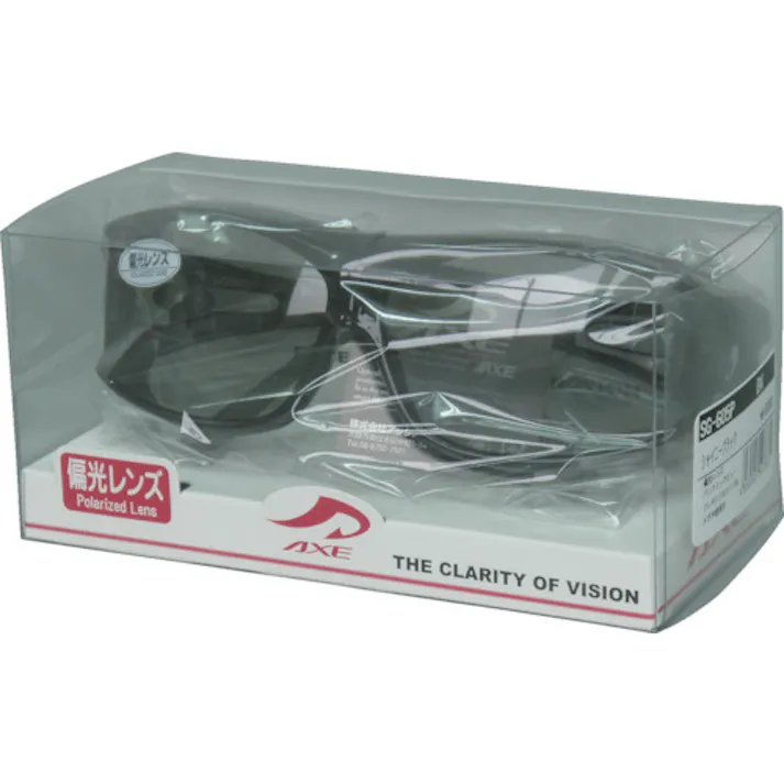 【CAINZ-DASH】アックス 偏光オーバーグラス SG-605P ブラック SG-605P BK【別送品】
