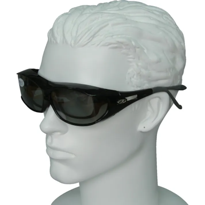 【CAINZ-DASH】アックス 偏光オーバーグラス SG-605P ブラック SG-605P BK【別送品】