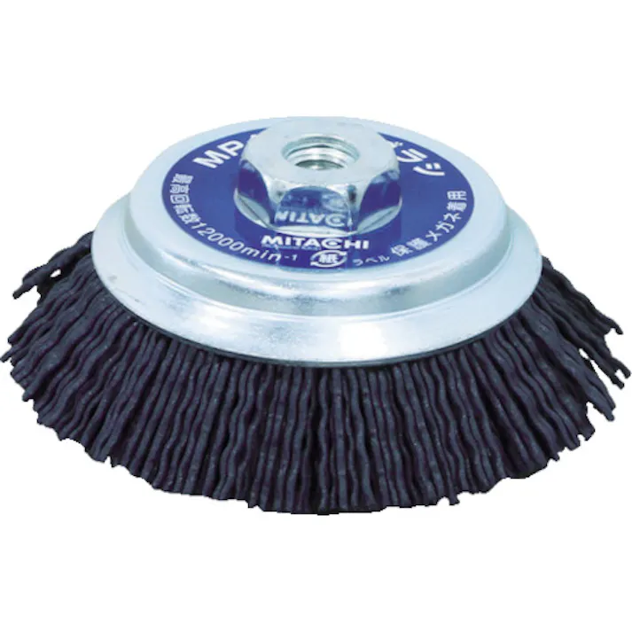 【CAINZ-DASH】サンコーミタチ MPグリッドブラシ 外径95mm 粒度#120 75EN-110N1【別送品】