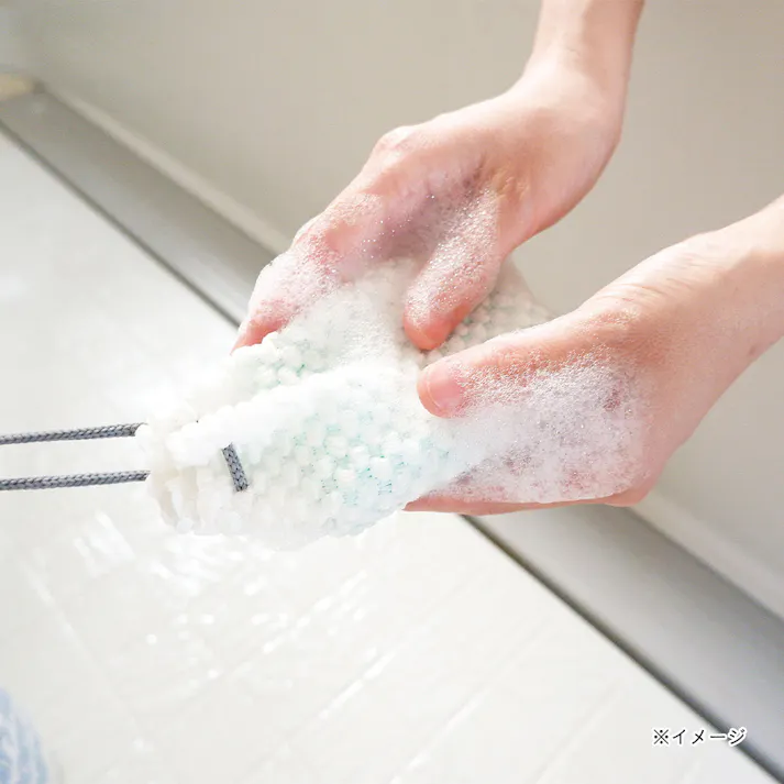 洗濯 石けんネット グレー