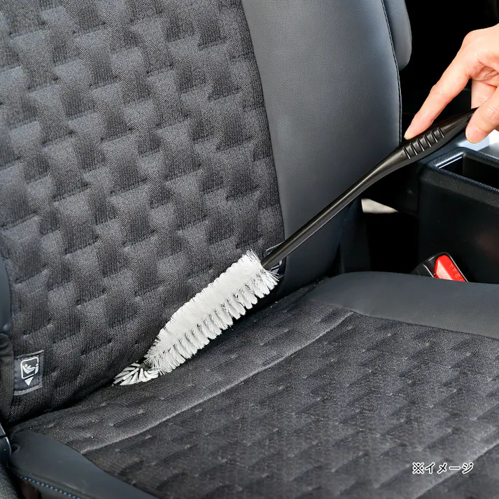 車内シート用クリーニングブラシ