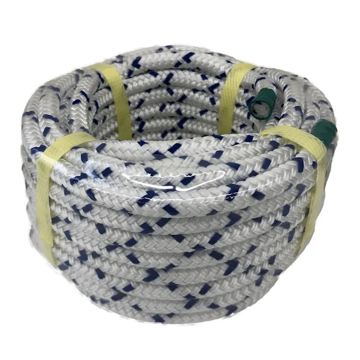 ポリプロピレン 16打 白青 8mm×10m